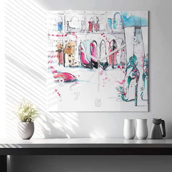 Kwadratowy zegar Element kobiecości