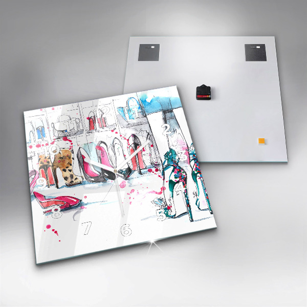 Kwadratowy zegar Element kobiecości