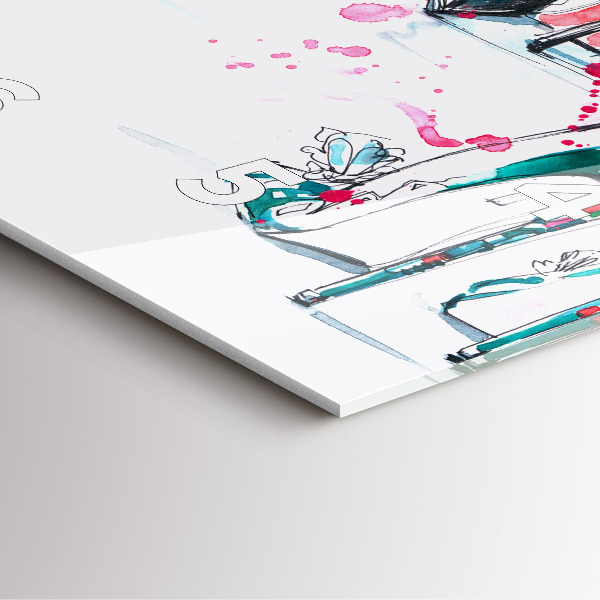 Kwadratowy zegar Element kobiecości