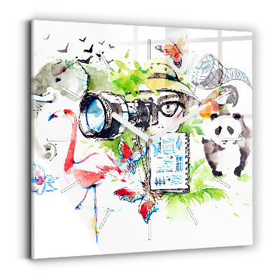 Kwadratowy zegar Zoolog