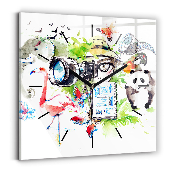 Kwadratowy zegar Zoolog