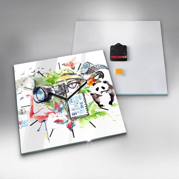 Kwadratowy zegar Zoolog