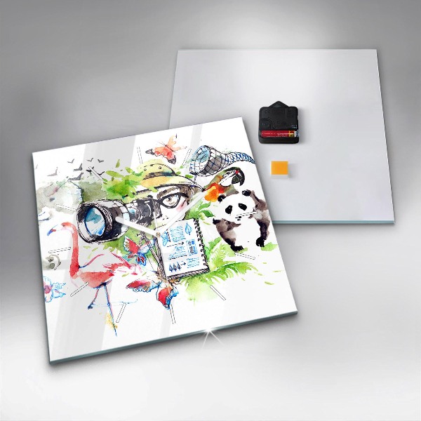 Kwadratowy zegar Zoolog