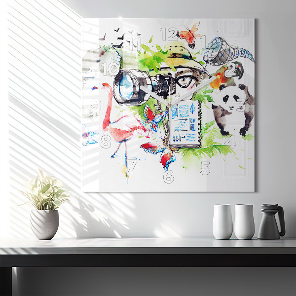 Kwadratowy zegar Zoolog