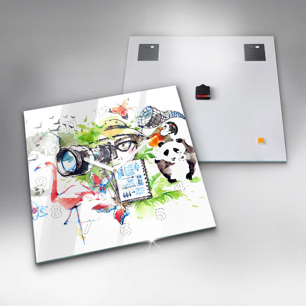 Kwadratowy zegar Zoolog