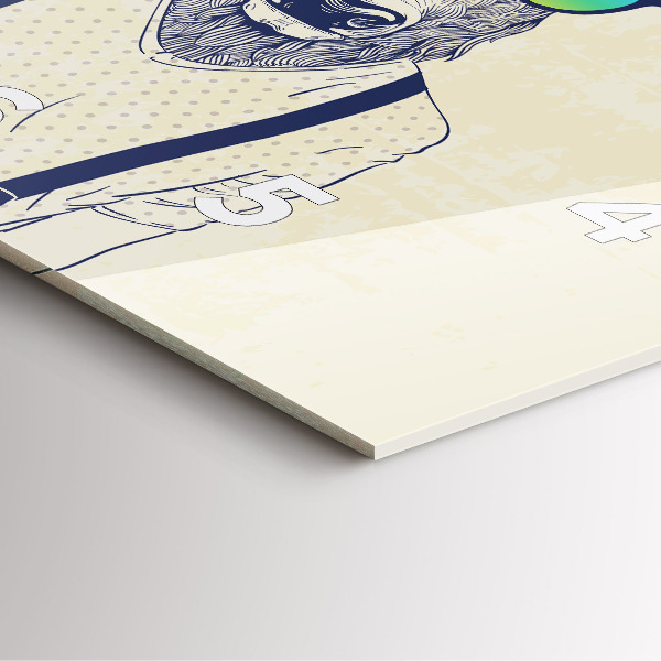 Kwadratowy zegar Abstrakcja jeleń