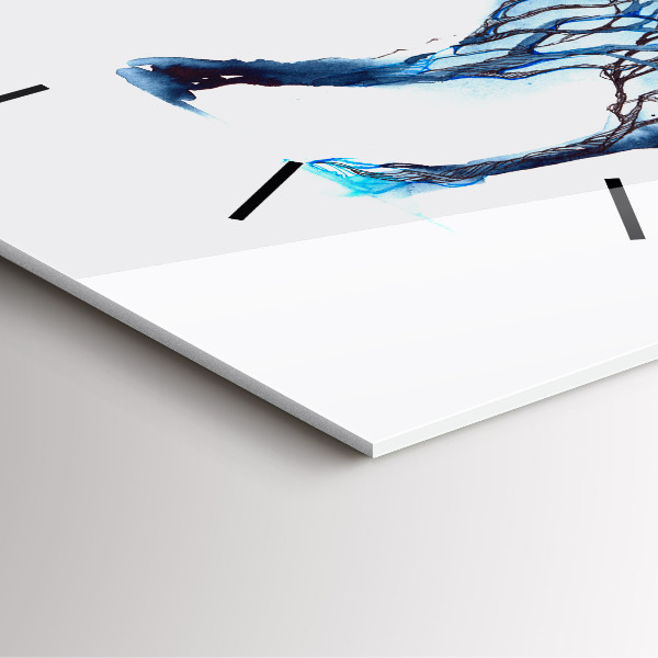 Kwadratowy zegar Natura zwierzęcia