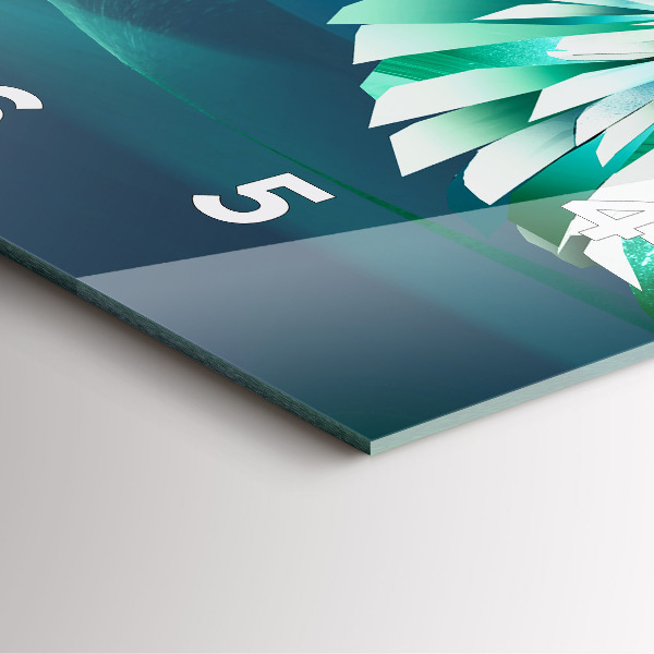 Kwadratowy zegar Wizerunek lecącego orła