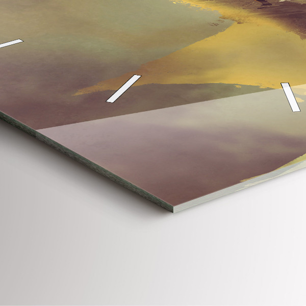 Kwadratowy zegar Ilustracja Smoczego Jeźdźca