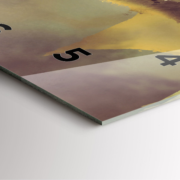 Kwadratowy zegar Ilustracja Smoczego Jeźdźca