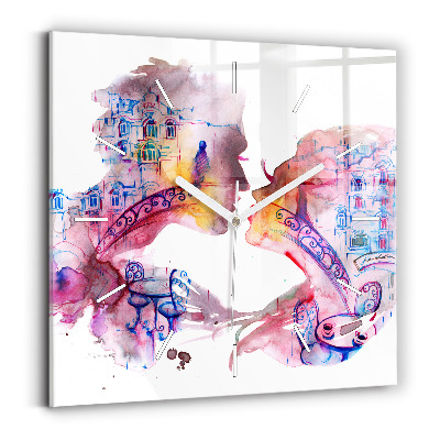 Kwadratowy zegar Dwa Ciała Jedna Dusza