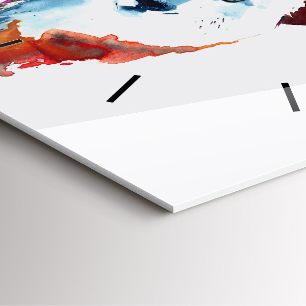 Kwadratowy zegar Wilk i Pełnia