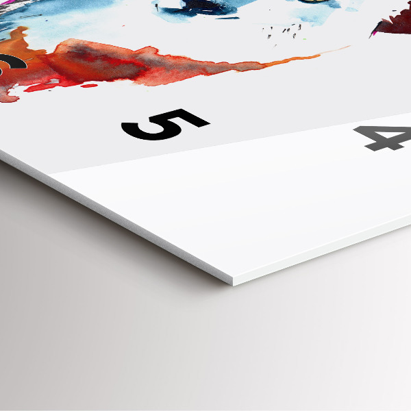 Kwadratowy zegar Wilk i Pełnia