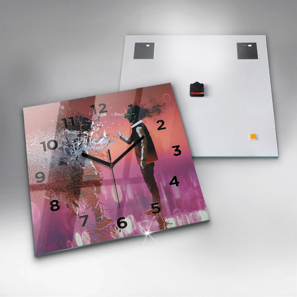 Kwadratowy zegar Cyberprzestrzeń