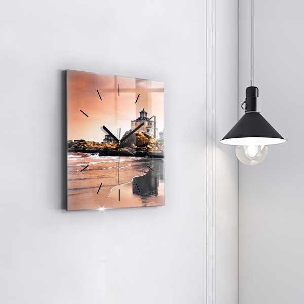 Kwadratowy zegar Wybrzeże Sherman