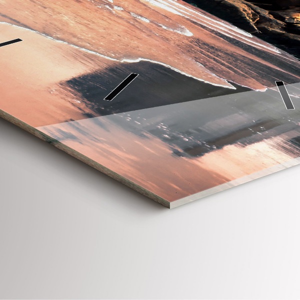 Kwadratowy zegar Wybrzeże Sherman