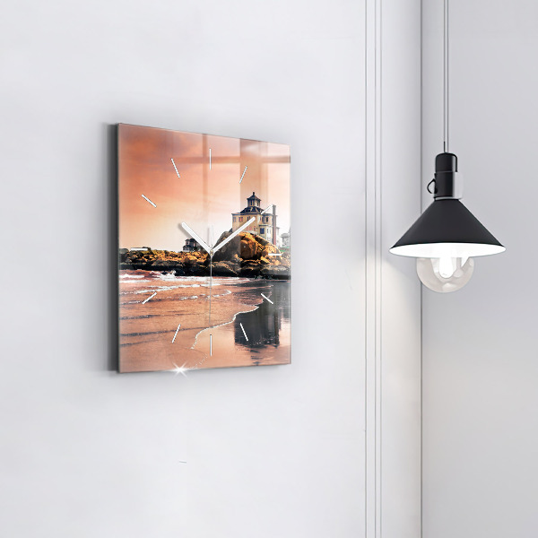 Kwadratowy zegar Wybrzeże Sherman