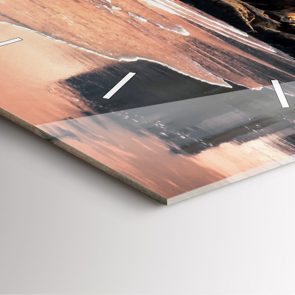 Kwadratowy zegar Wybrzeże Sherman