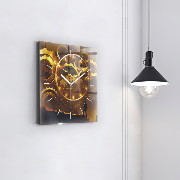 Kwadratowy zegar Czas – Mechanizm