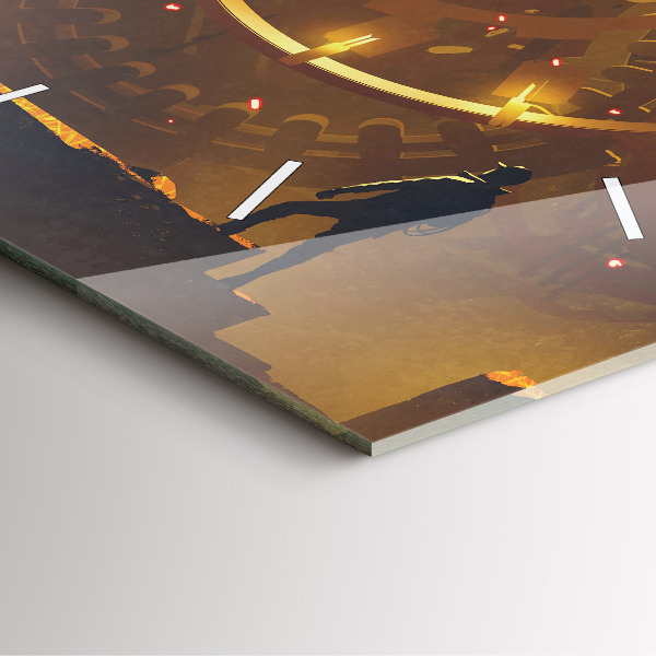 Kwadratowy zegar Czas – Mechanizm