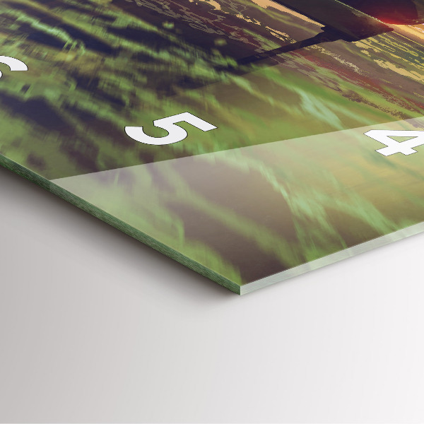 Kwadratowy zegar Koncert na plaży