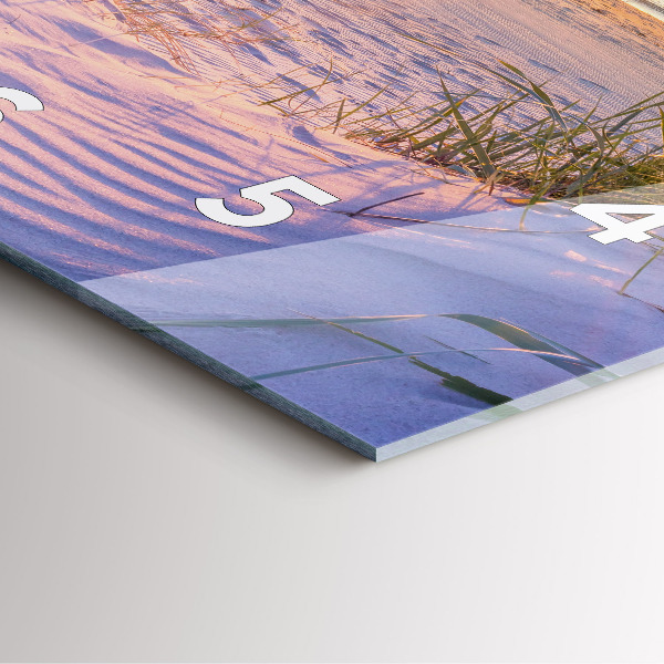 Kwadratowy zegar Polskie Morze Słoneczne