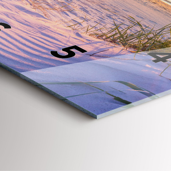 Kwadratowy zegar Polskie Morze Słoneczne