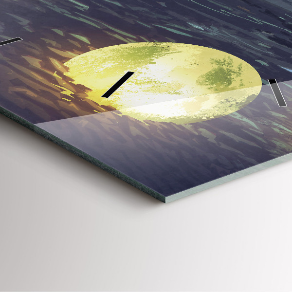 Kwadratowy zegar Abstrakcja