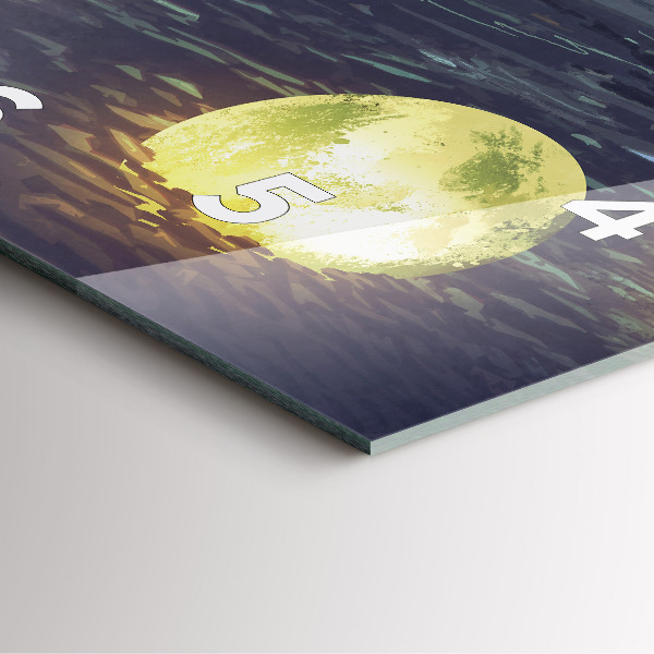 Kwadratowy zegar Abstrakcja