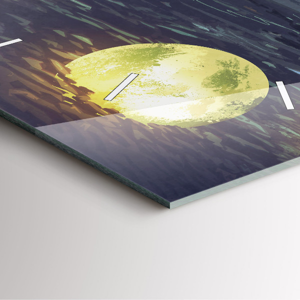 Kwadratowy zegar Abstrakcja