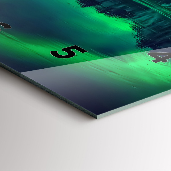 Kwadratowy zegar Zorza Polarna