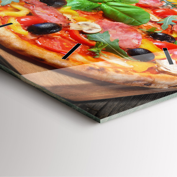 Kwadratowy zegar Kulinarne Serce Włoch