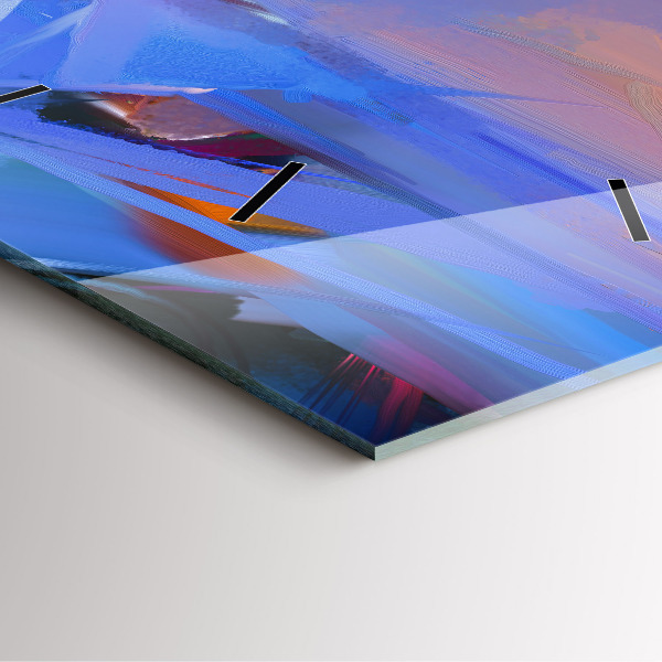 Kwadratowy zegar Pejzaż morski