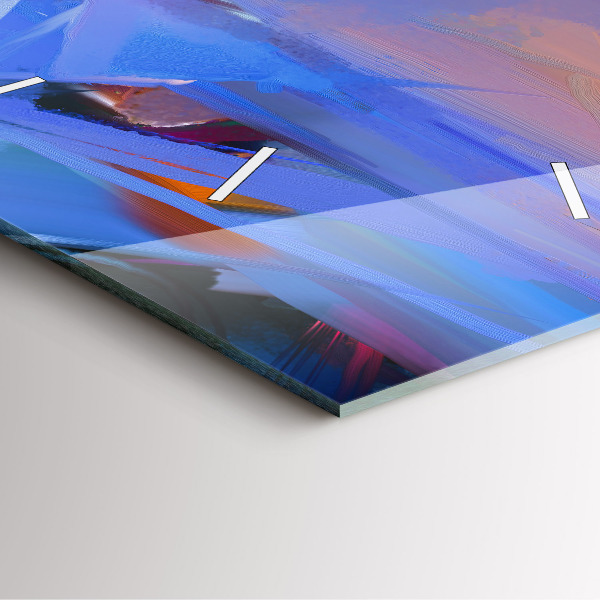 Kwadratowy zegar Pejzaż morski