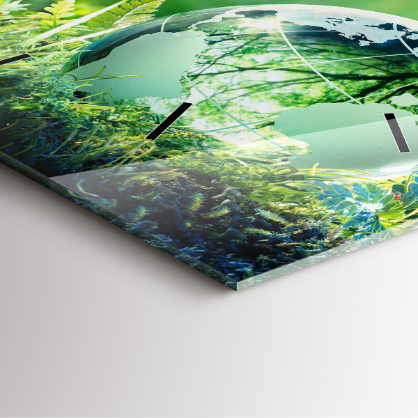 Kwadratowy zegar Kula Ziemska