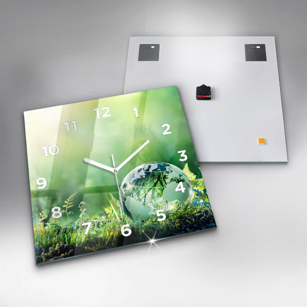 Kwadratowy zegar Kula Ziemska