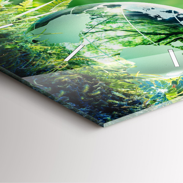 Kwadratowy zegar Kula Ziemska