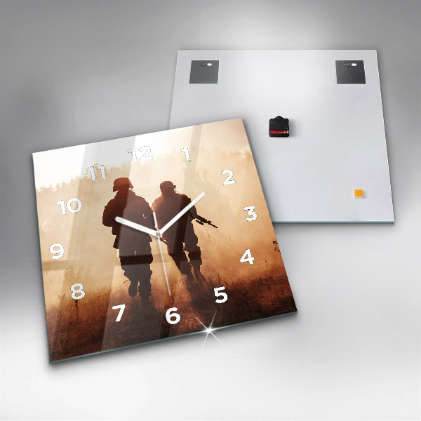 Kwadratowy zegar Marines Stanów Zjednoczonych