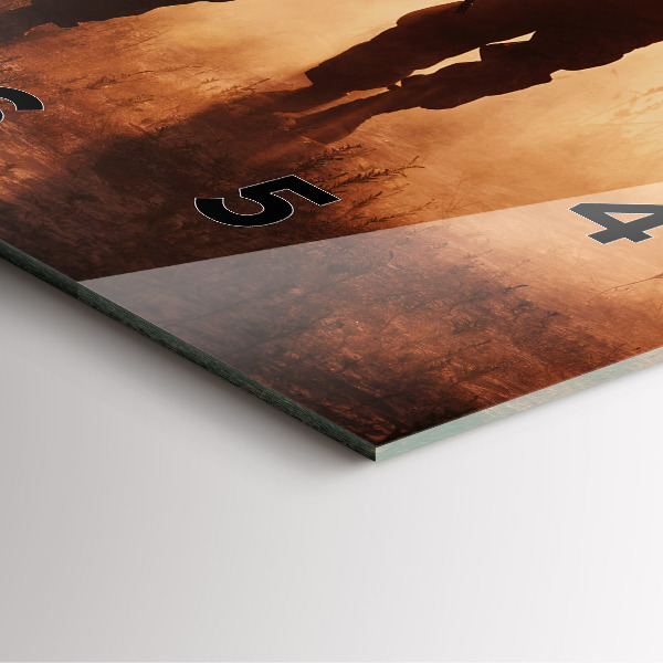 Kwadratowy zegar Marines Stanów Zjednoczonych