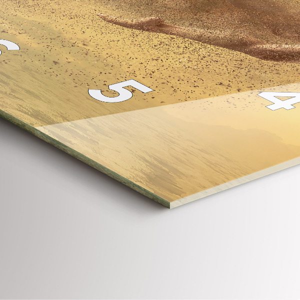 Kwadratowy zegar Kobieta w figurze