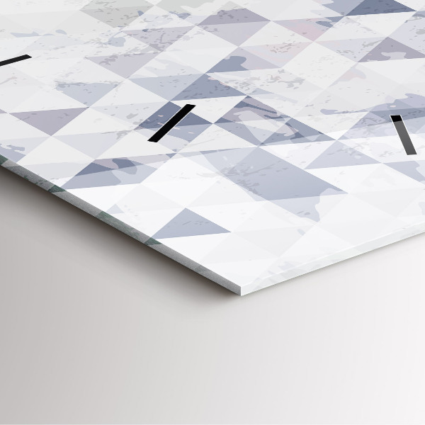 Kwadratowy zegar Wzór geometryczny