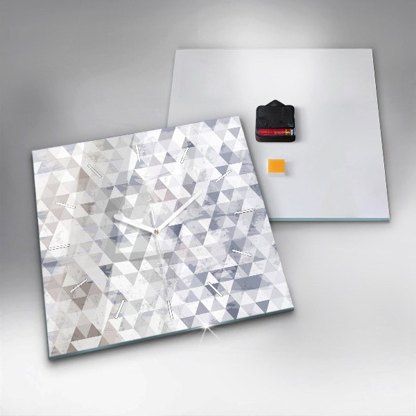 Kwadratowy zegar Wzór geometryczny