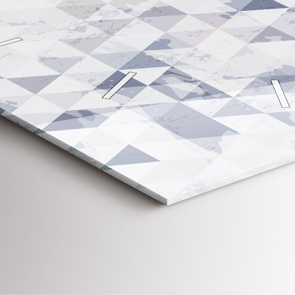 Kwadratowy zegar Wzór geometryczny