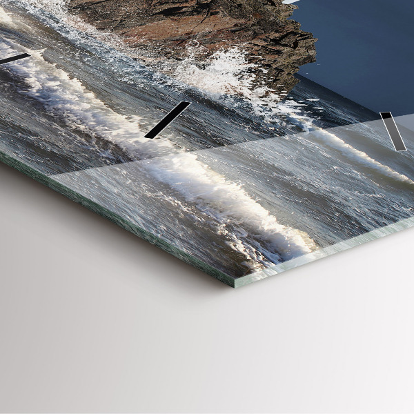 Kwadratowy zegar Latarnia morska