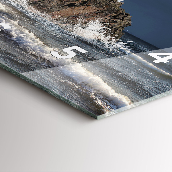 Kwadratowy zegar Latarnia morska