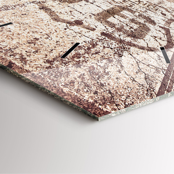 Kwadratowy zegar droga Route 66 USA