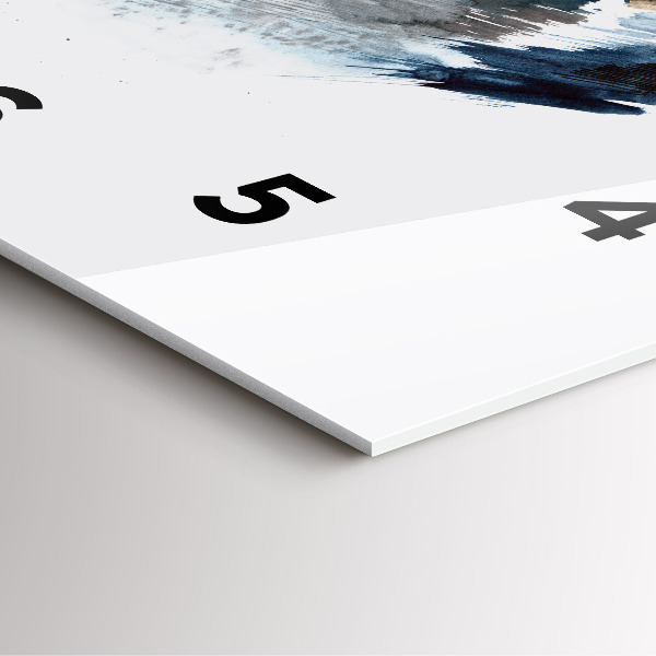 Kwadratowy zegar Kapitan z lornetką