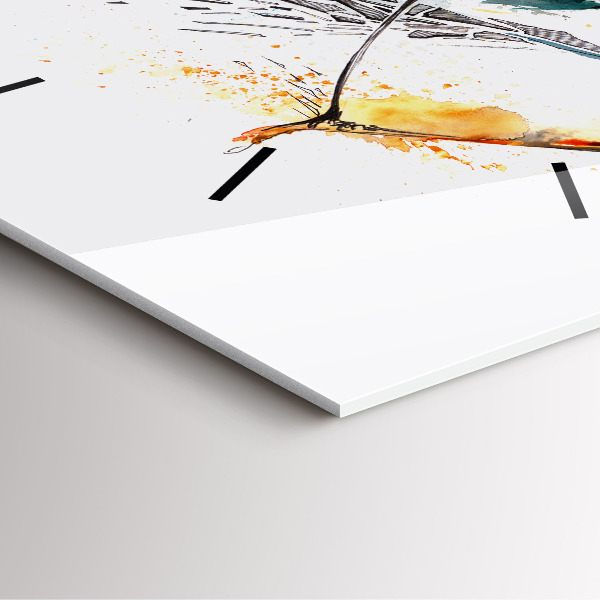 Kwadratowy zegar Wojownik podczas polowania