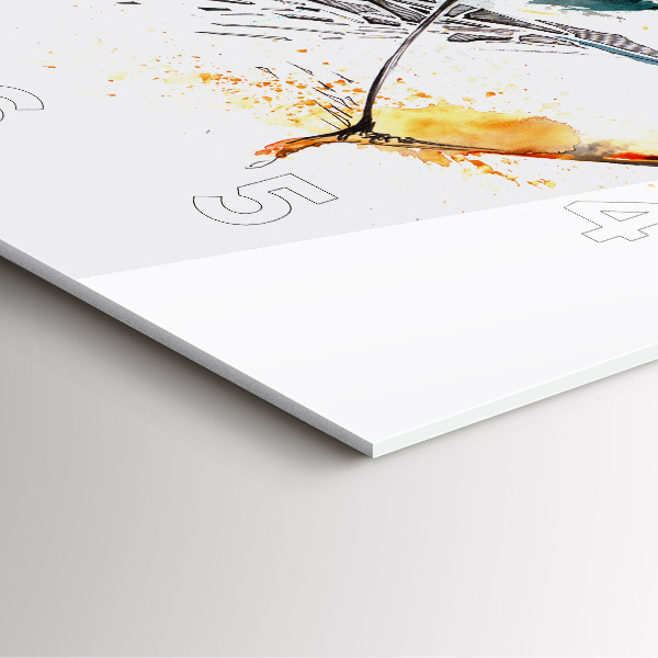 Kwadratowy zegar Wojownik podczas polowania