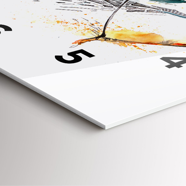 Kwadratowy zegar Wojownik podczas polowania